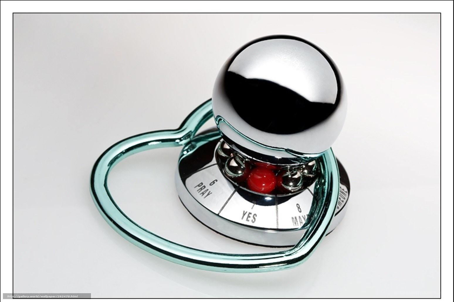 heart-shaped fortune teller