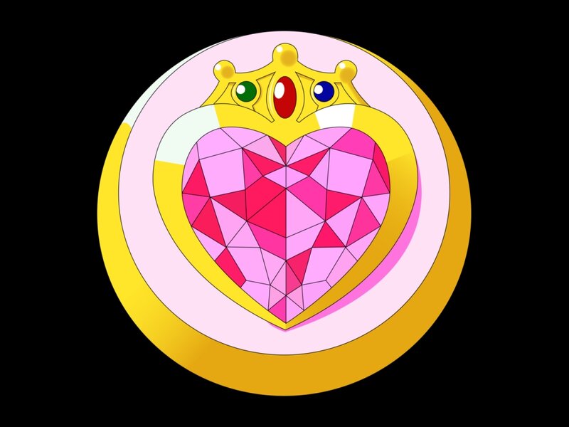 Heart-shaped Gem with Crown