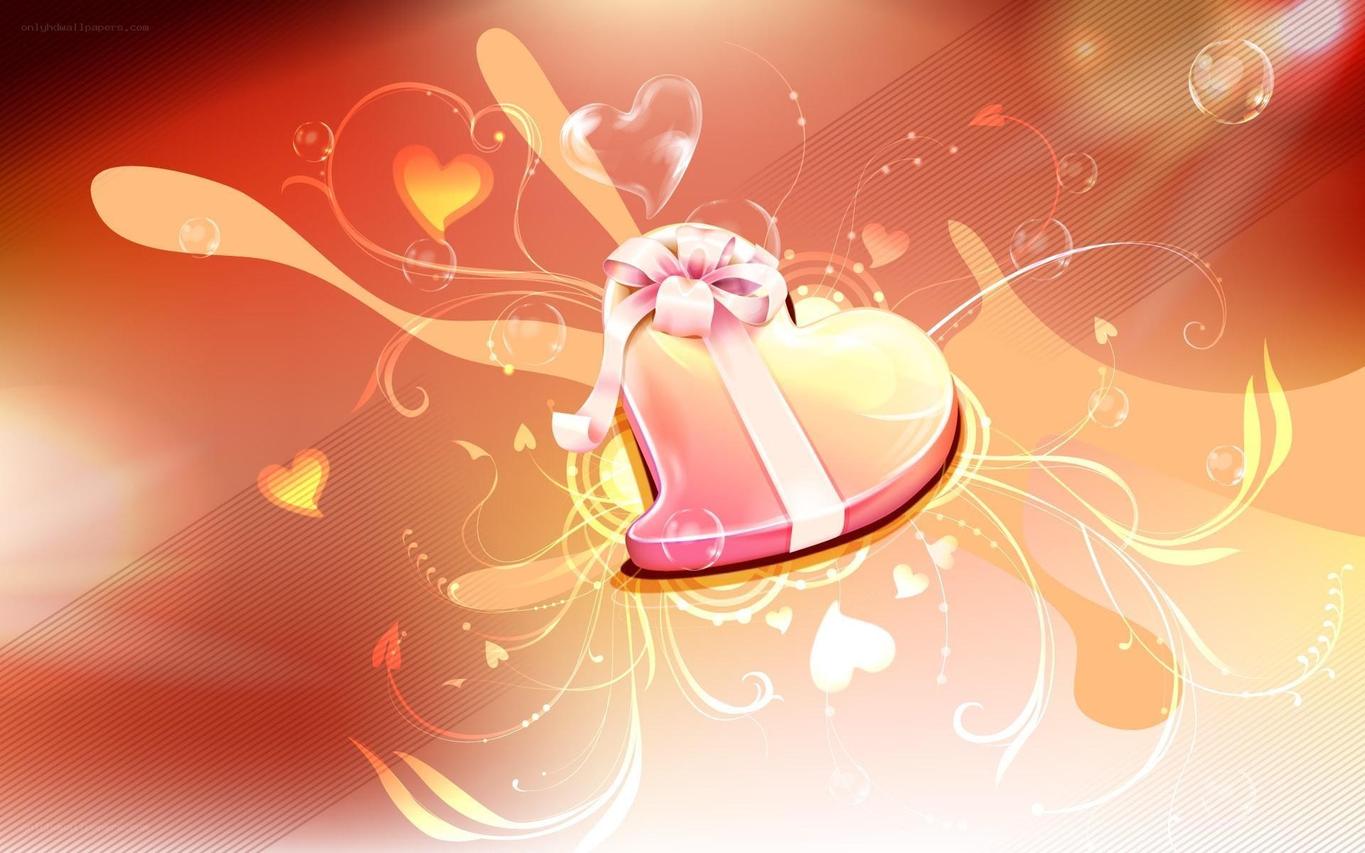 heart-shaped gift box
