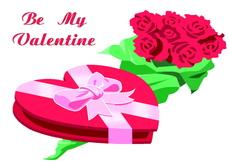 Heart-shaped Gift Box — Red, Romantic, Vector Art