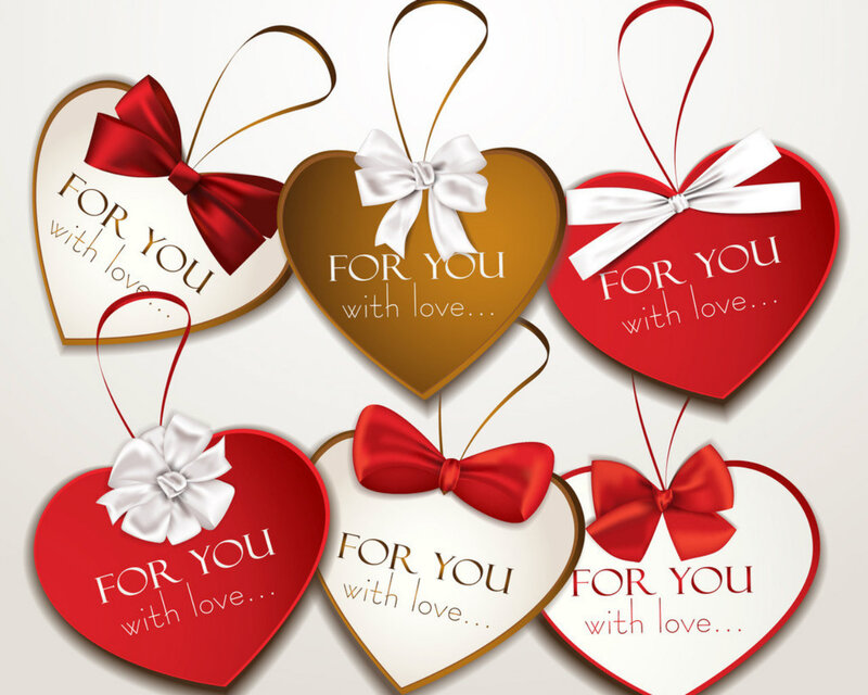 Heart-shaped Gift Tags