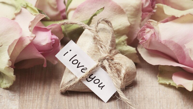 Heart-shaped Gift with Roses