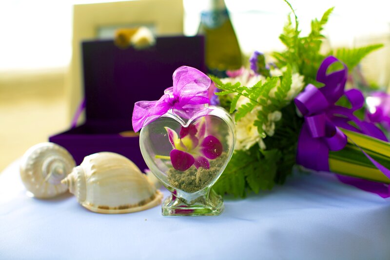 Heart-shaped Glass Vase