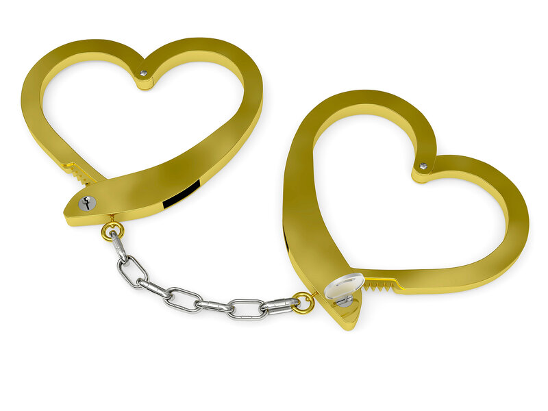 Heart-shaped Handcuffs