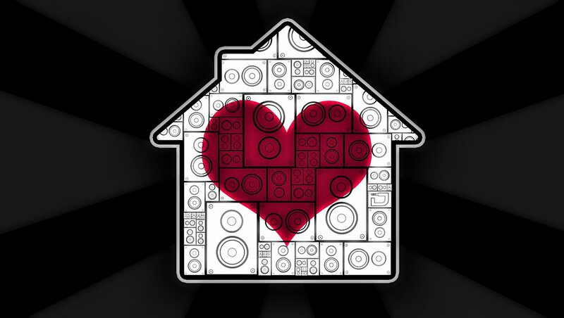 Heart-shaped House