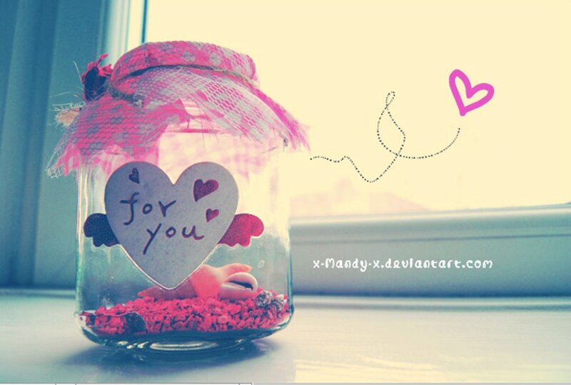 Heart-shaped Jar