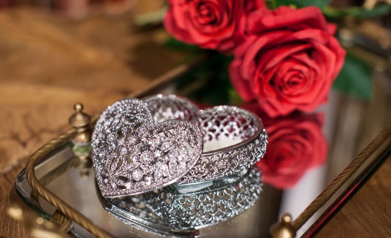 Heart-shaped Jewelry Box