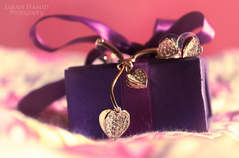 Heart-shaped Jewelry — Purple