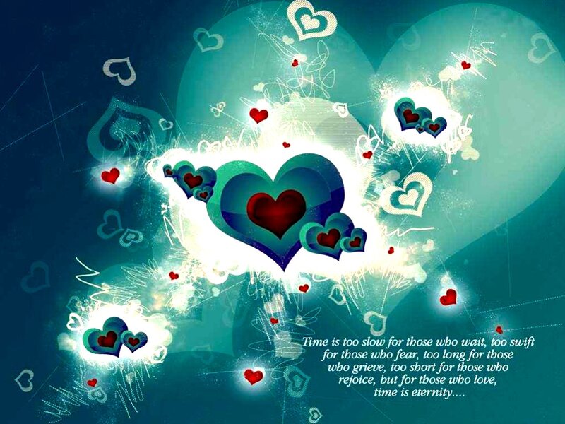 Heart-shaped Light Burst