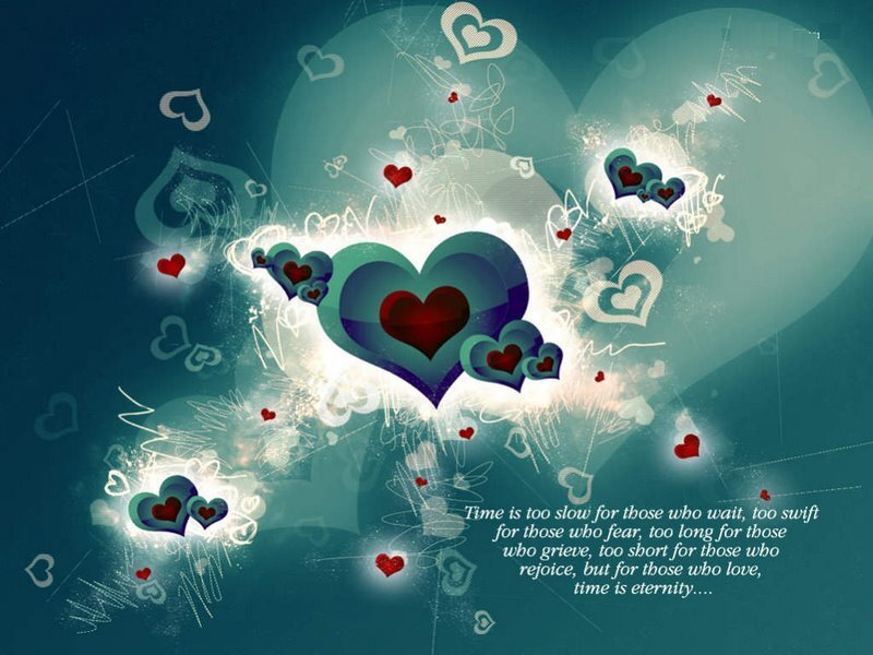Heart-shaped Light Bursts