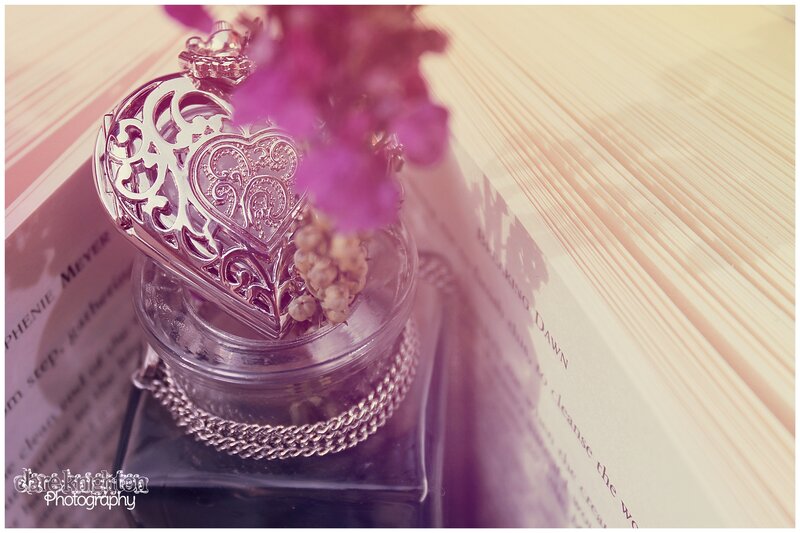 Heart-shaped Locket — Purple