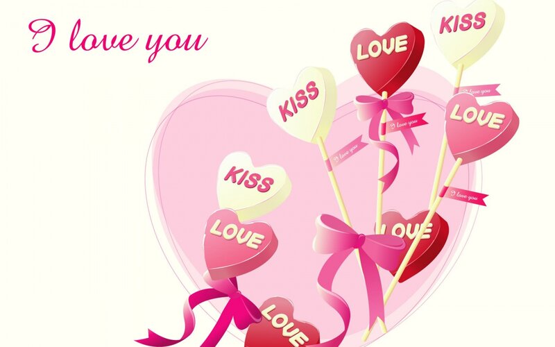 Heart-shaped Lollipops