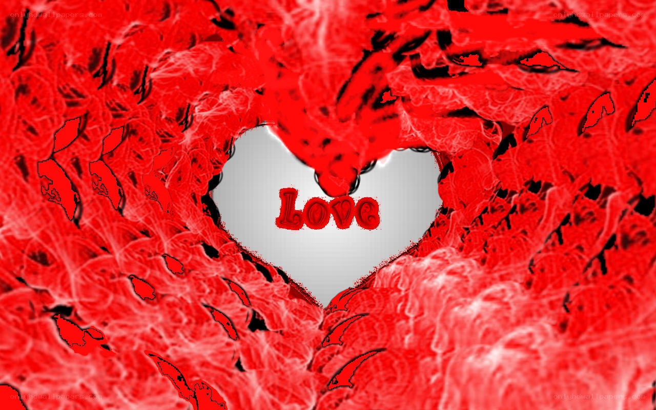 heart-shaped love design