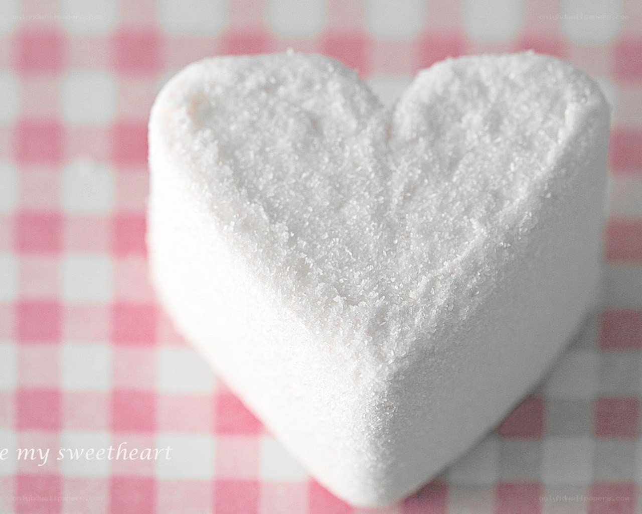 heart-shaped marshmallow