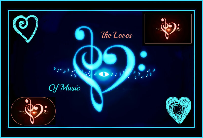 Heart-shaped Music Notes