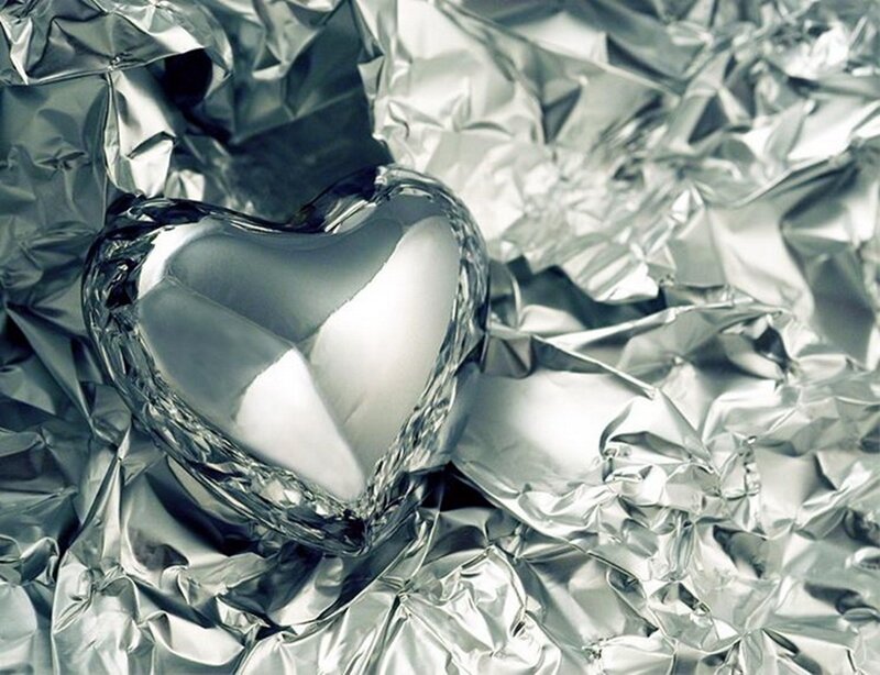 Heart-shaped Object — Silver