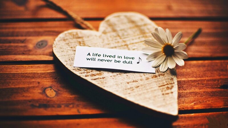 Heart-shaped Object with Flower