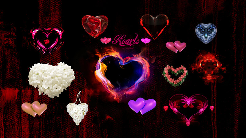 Heart-shaped Objects — Black