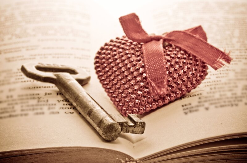 Heart-shaped Ornament and Key