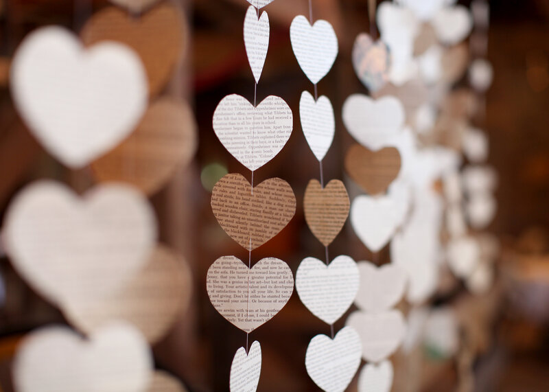 Heart-shaped Paper Decorations