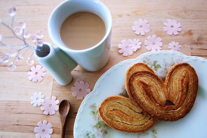 Heart-shaped Pastries — Brown