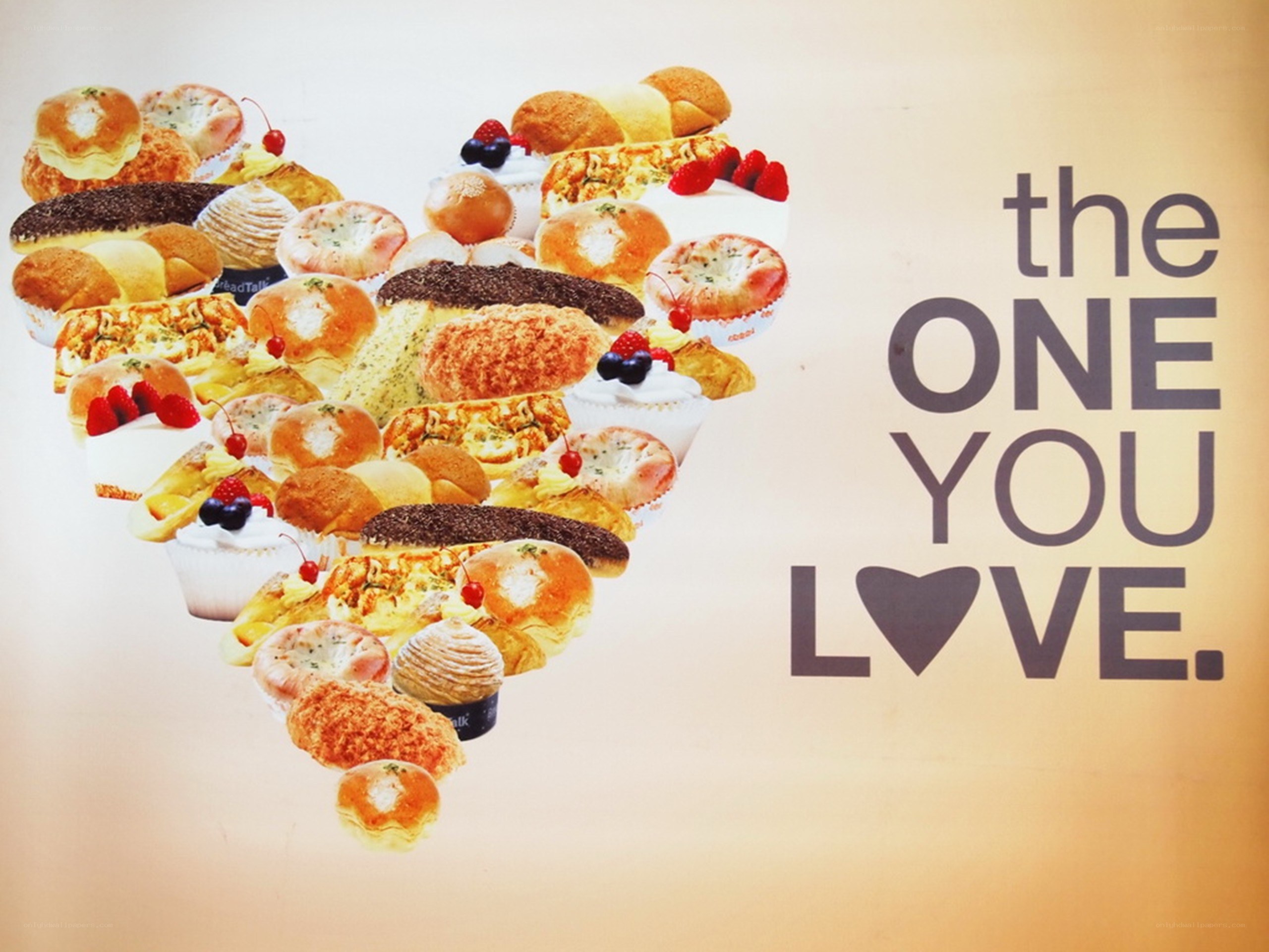 heart-shaped pastry collection