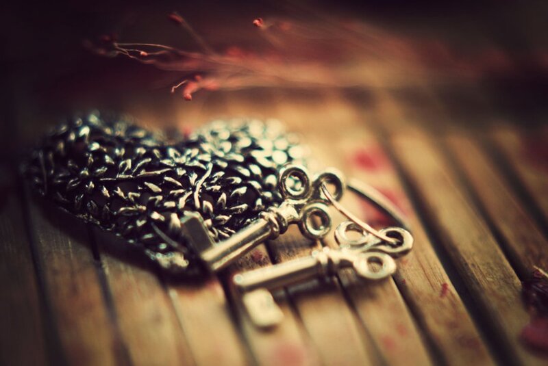 Heart-shaped Pendant and Keys