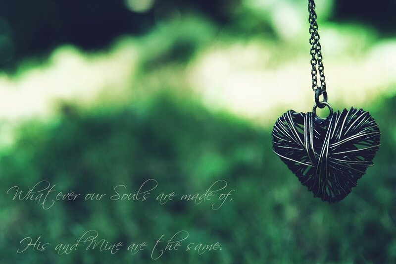 Heart-shaped Pendant — Green, Serene