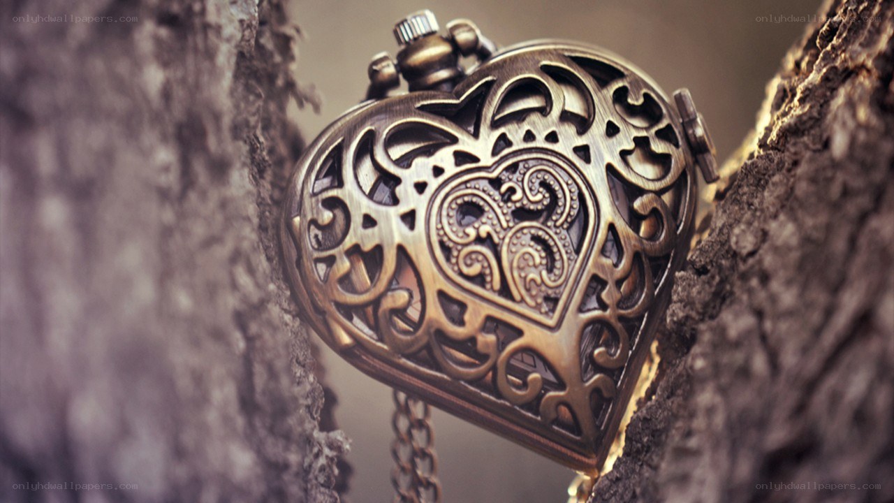 heart-shaped pocket watch
