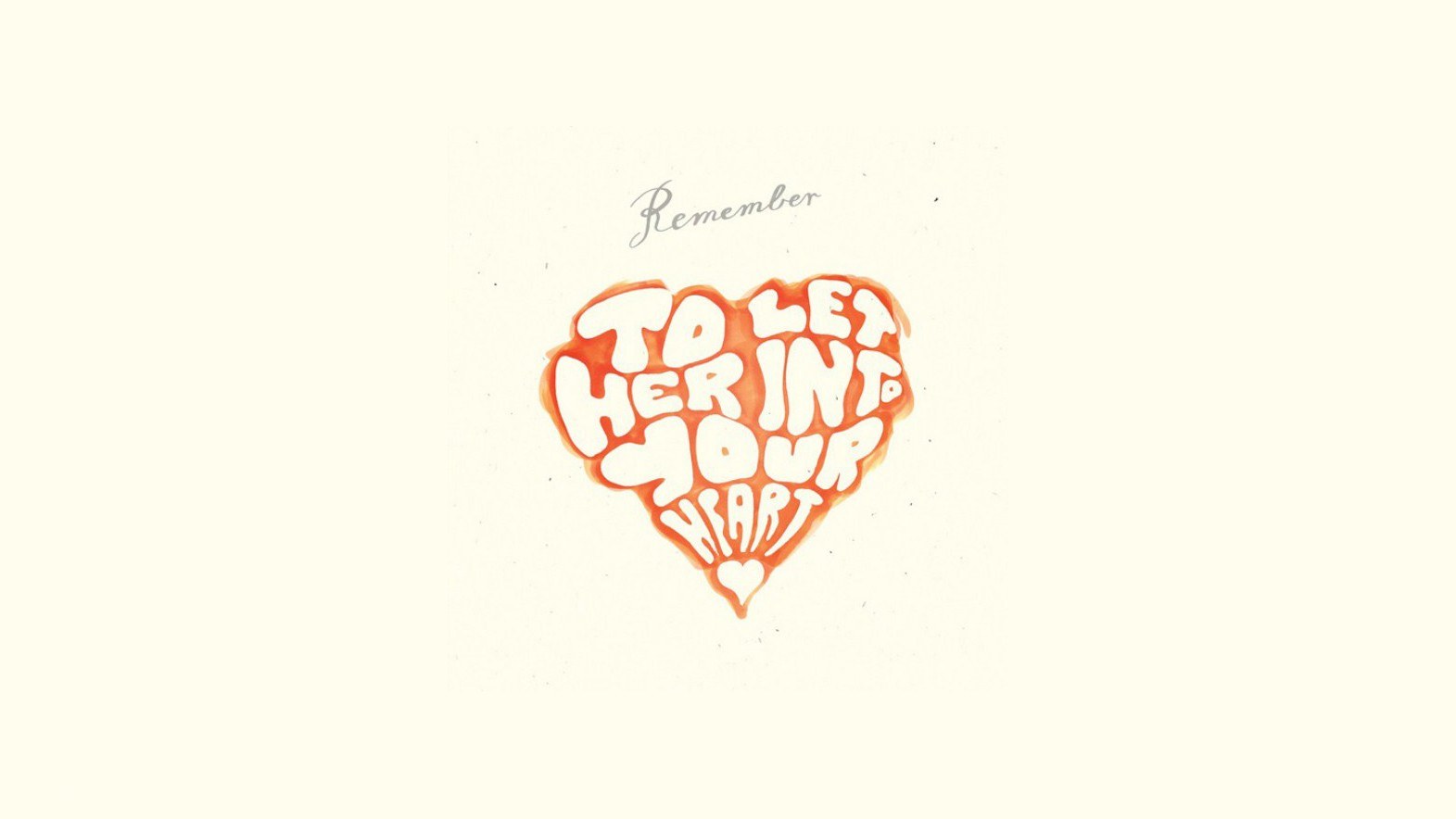 heart-shaped quote art