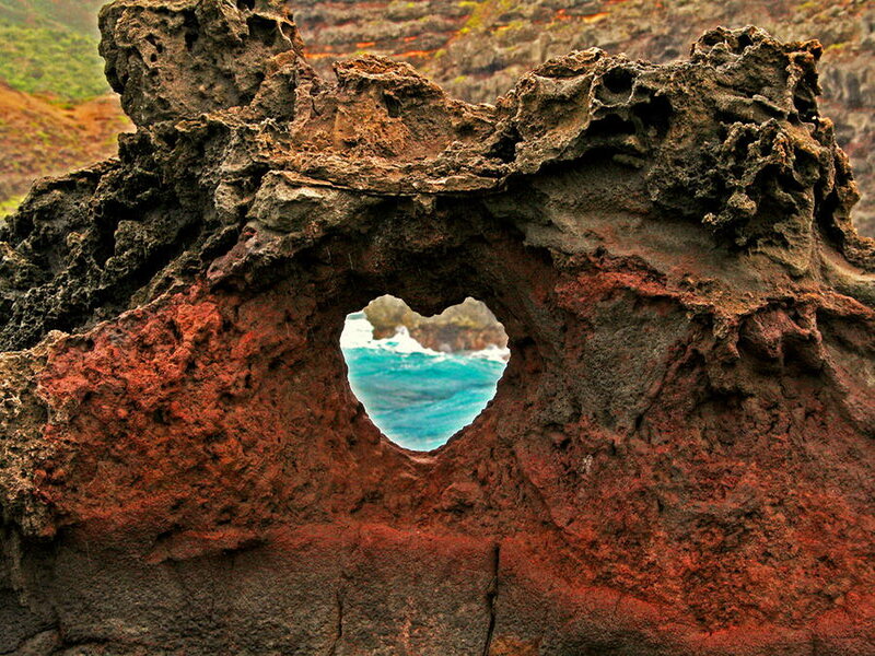 Heart-shaped Rock Hole