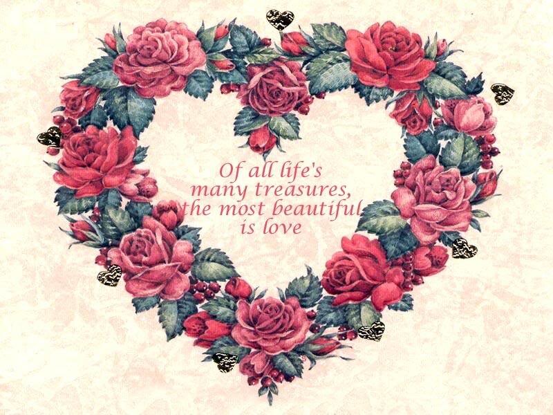 Heart-shaped Rose Wreath