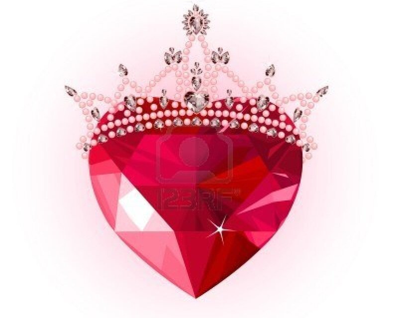 Heart-shaped Ruby Gem