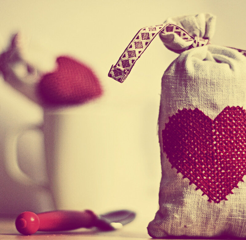 Heart-shaped Sack