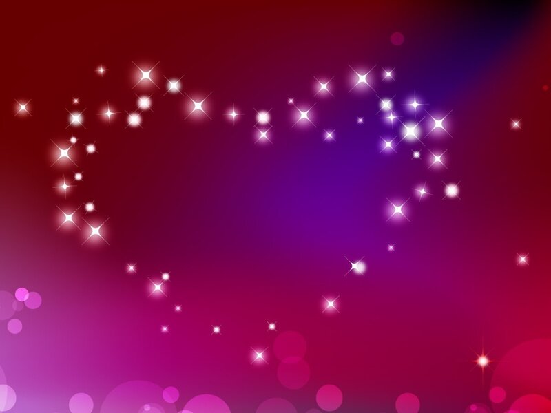 Heart-shaped Sparkles