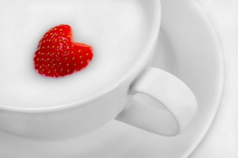 Heart-shaped Strawberry