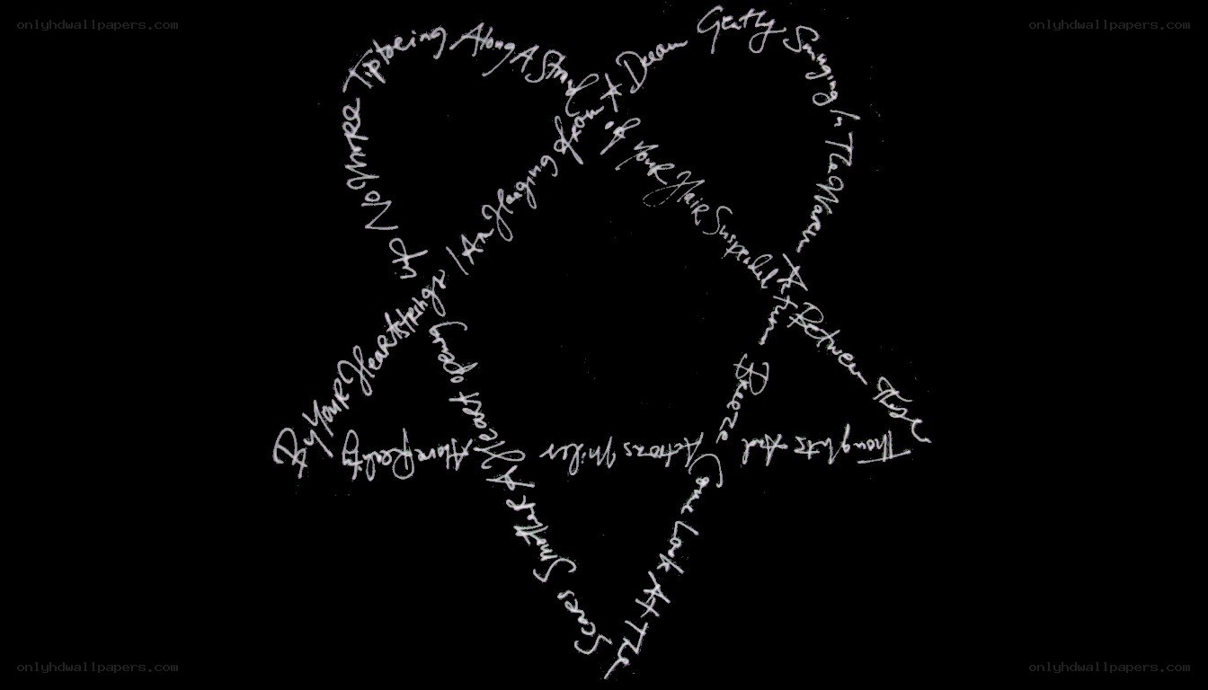 heart-shaped text art