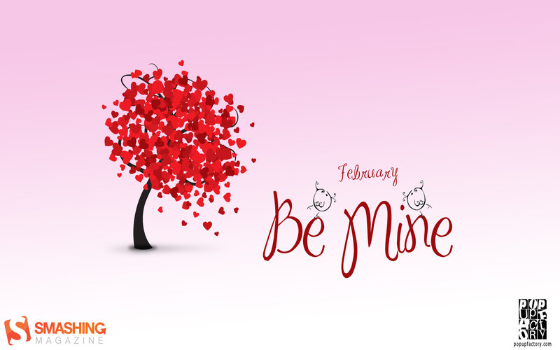 Heart-shaped Tree — Red