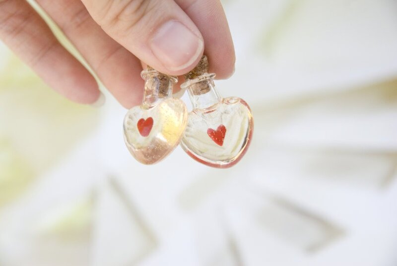 Heart-shaped Vials
