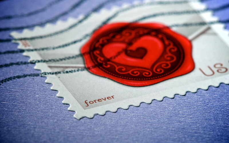 Heart-shaped Wax Seal