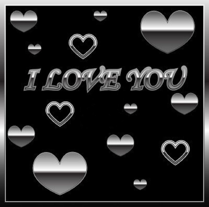 Heart Shapes and Text
