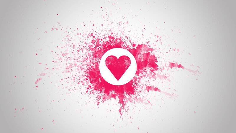 Heart Symbol Splash