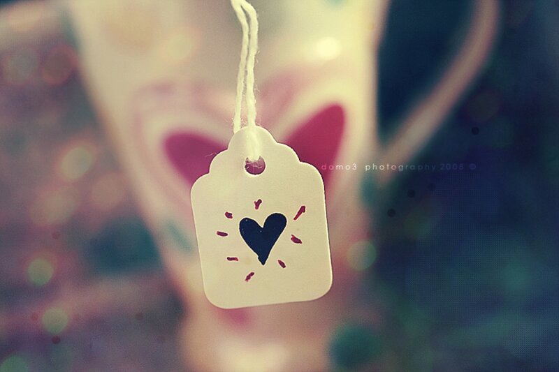 Heart Tag on Mug