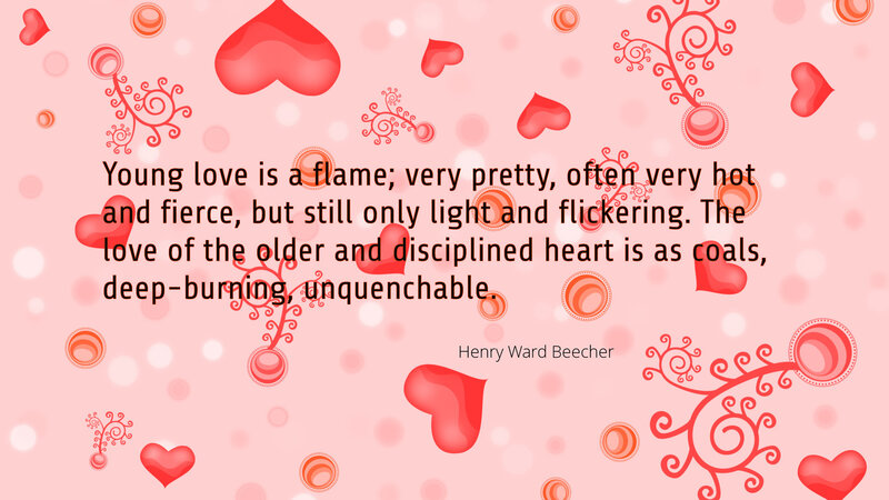 Heart-themed Quote