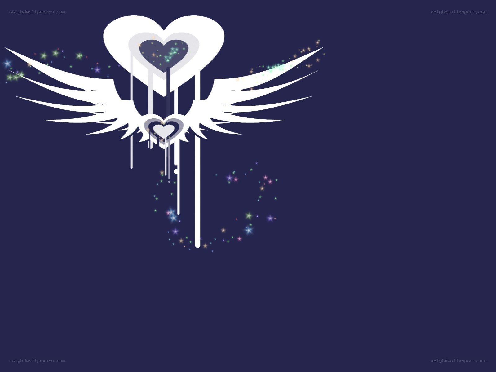 heart with angel wings