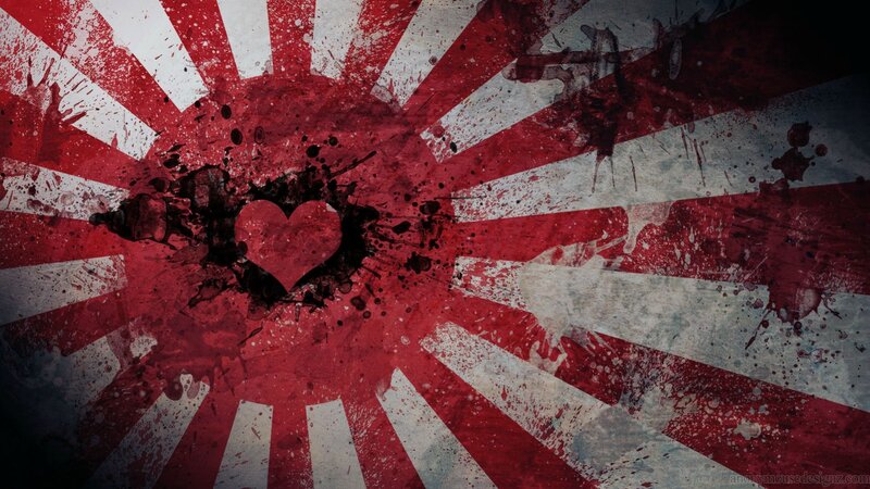Heart with Blood Splatter — Red
