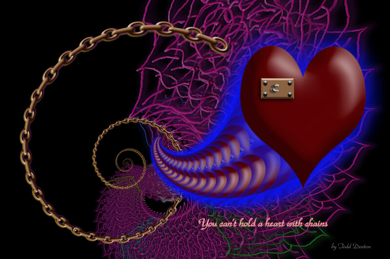 Heart with Chains