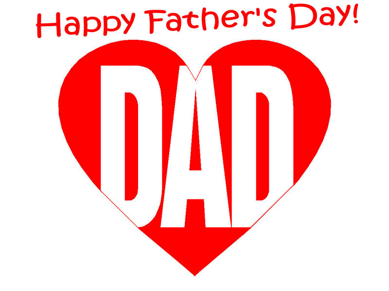 Heart with Dad Text