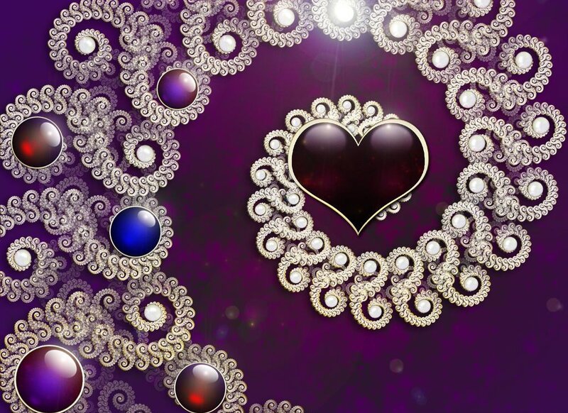 Heart with Decorative Frame