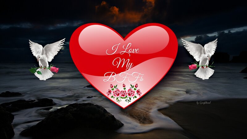 Heart with Doves